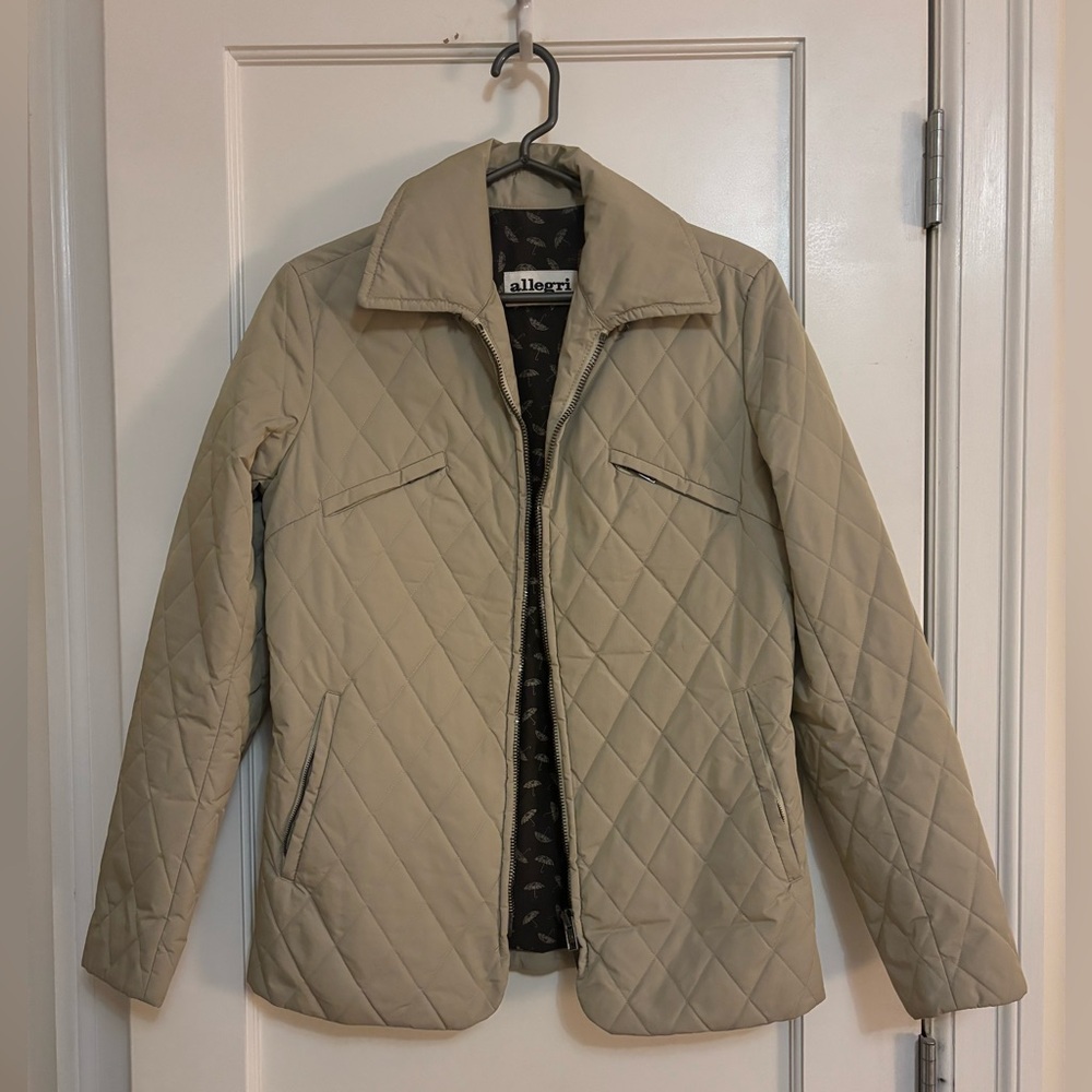 Allegri vintage lined jacket with hidden chest pocket
